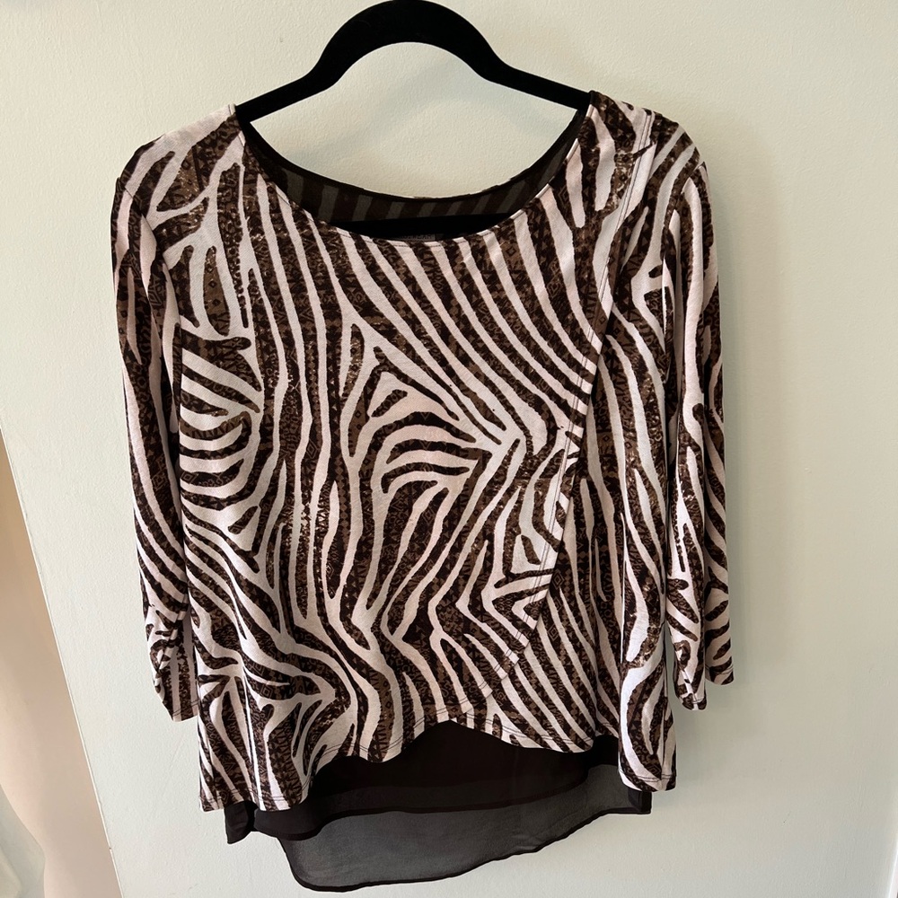 Chicos tiered top